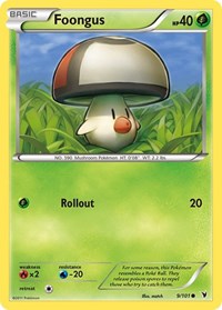 Foongus 9/101 · Reverse Holo