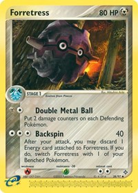 Forretress 28/97 · Reverse Holo