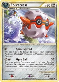 Forretress 13/90 · Reverse Holo