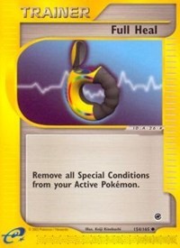 Full Heal 154/165 Expedition Reverse Holo Pokémon card