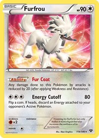 Furfrou 114/146 · Reverse Holo