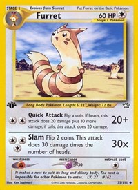 Furret 035/111 · 1st Edition