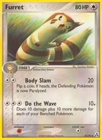 Furret 33/92 · Reverse Holo