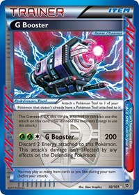 G Booster (Team Plasma) 92/101 Plasma Blast Pokémon card