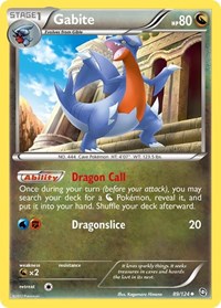 Gabite 89/124 · Reverse Holo