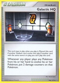 Galactic HQ 106/127 Platinum Reverse Holo Pokémon card