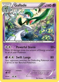 Gallade 61/135 · Reverse Holo