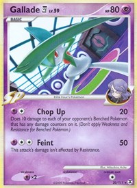Gallade E4 20/111 · Reverse Holo