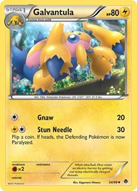 Galvantula 34/98 · Reverse Holo