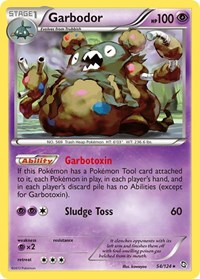 Garbodor 54/124 · Reverse Holo