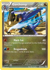 Garchomp 90/124 · Reverse Holo