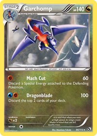 Garchomp 96/113 · Reverse Holo