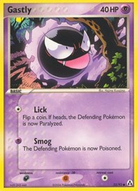 Gastly 52/92 · Reverse Holo