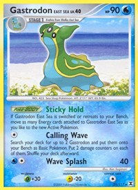 Gastrodon East Sea 21/111 · Reverse Holo