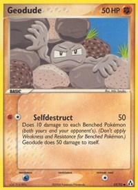 Geodude 53/92 · Reverse Holo