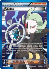 Ghetsis (Team Plasma) Full Art 115/116 Plasma Freeze Pokémon card
