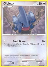 Gible 85/123 · Reverse Holo