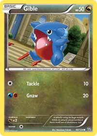 Gible 86/124 · Reverse Holo