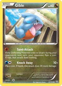 Gible 87/124 · Reverse Holo