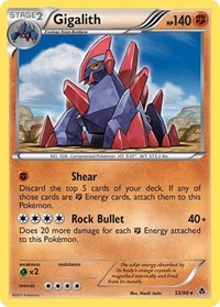 Gigalith 53/98 · Reverse Holo