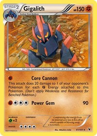 Gigalith 61/101 · Reverse Holo