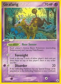 Girafarig 16/92 · Reverse Holo