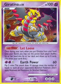 Giratina 9/127 · Reverse Holo