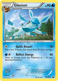 Glaceon 30/108 · Reverse Holo