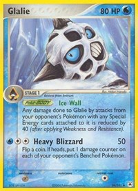 Glalie 34/101 · Reverse Holo