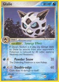 Glalie 30/108 · Reverse Holo