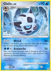 Glalie 18/99 · Reverse Holo