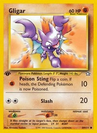 Gligar 059/111 · 1st Edition