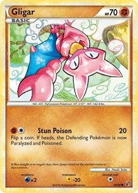Gligar 49/90 · Reverse Holo