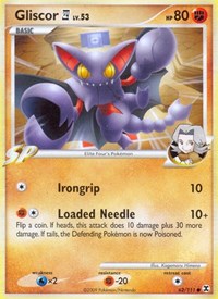 Gliscor E4 62/111 · Reverse Holo