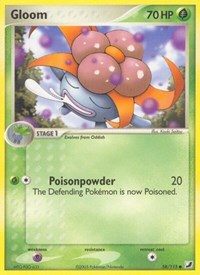 Gloom 58/115 · Reverse Holo