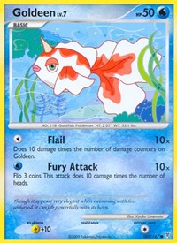 Goldeen 107 · Reverse Holo