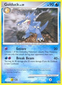 Golduck 28/132 · Reverse Holo