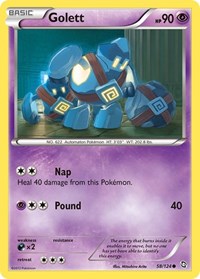 Golett 58/124 · Reverse Holo