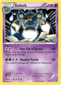 Golurk 46/101 · Reverse Holo