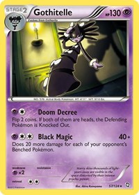 Gothitelle 57/124 · Reverse Holo