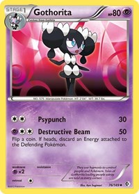 Gothorita 76/149 · Reverse Holo