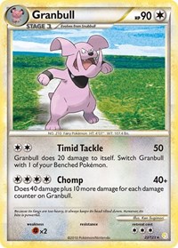 Granbull 22/123 · Reverse Holo