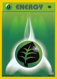 Grass Energy 108/111 Neo Genesis 1st Edition Pokémon card