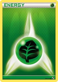 Grass Energy 105/114 Black and White Pokémon card