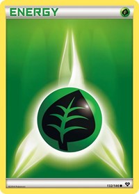 Grass Energy 132/146 XY Base Set Pokémon card