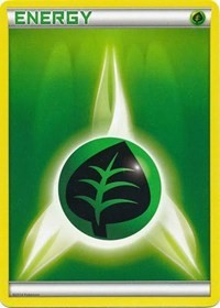 Grass Energy Kalos Starter Set Pokémon card