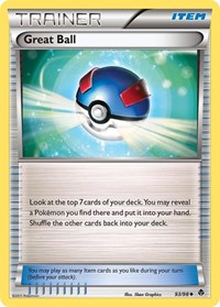 Great Ball 93/98 Emerging Powers Reverse Holo Pokémon card