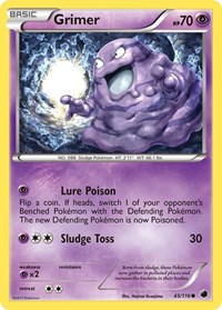 Grimer 45/116 · Reverse Holo