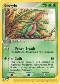 Grovyle 31/109 · Reverse Holo