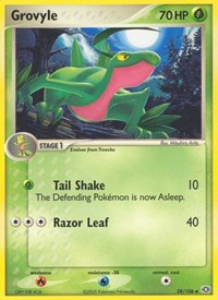 Grovyle 28/106 · Reverse Holo